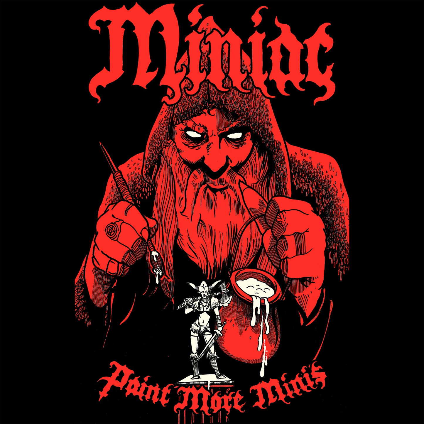 Evil Paint Wizard T-Shirt